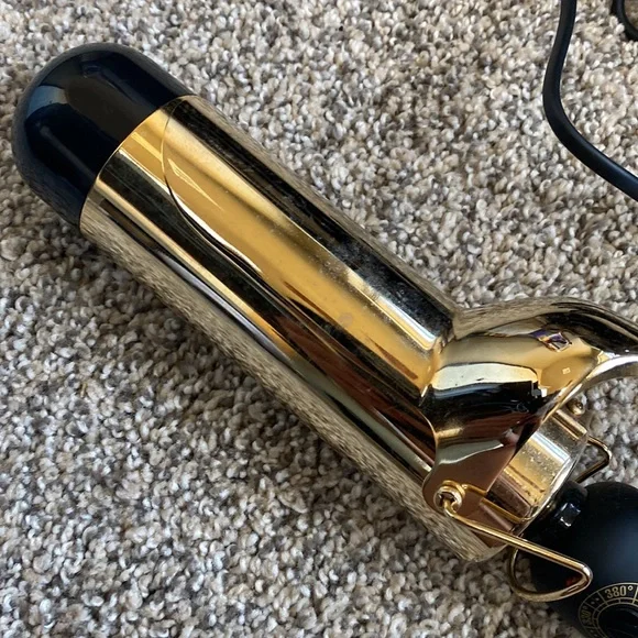 Hot Tools Pro Artist 24K Gold Extended Barrel Curling Iron - Picture 6 of 7